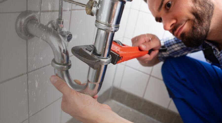 Leaking toilet repair in Tiverton, RI